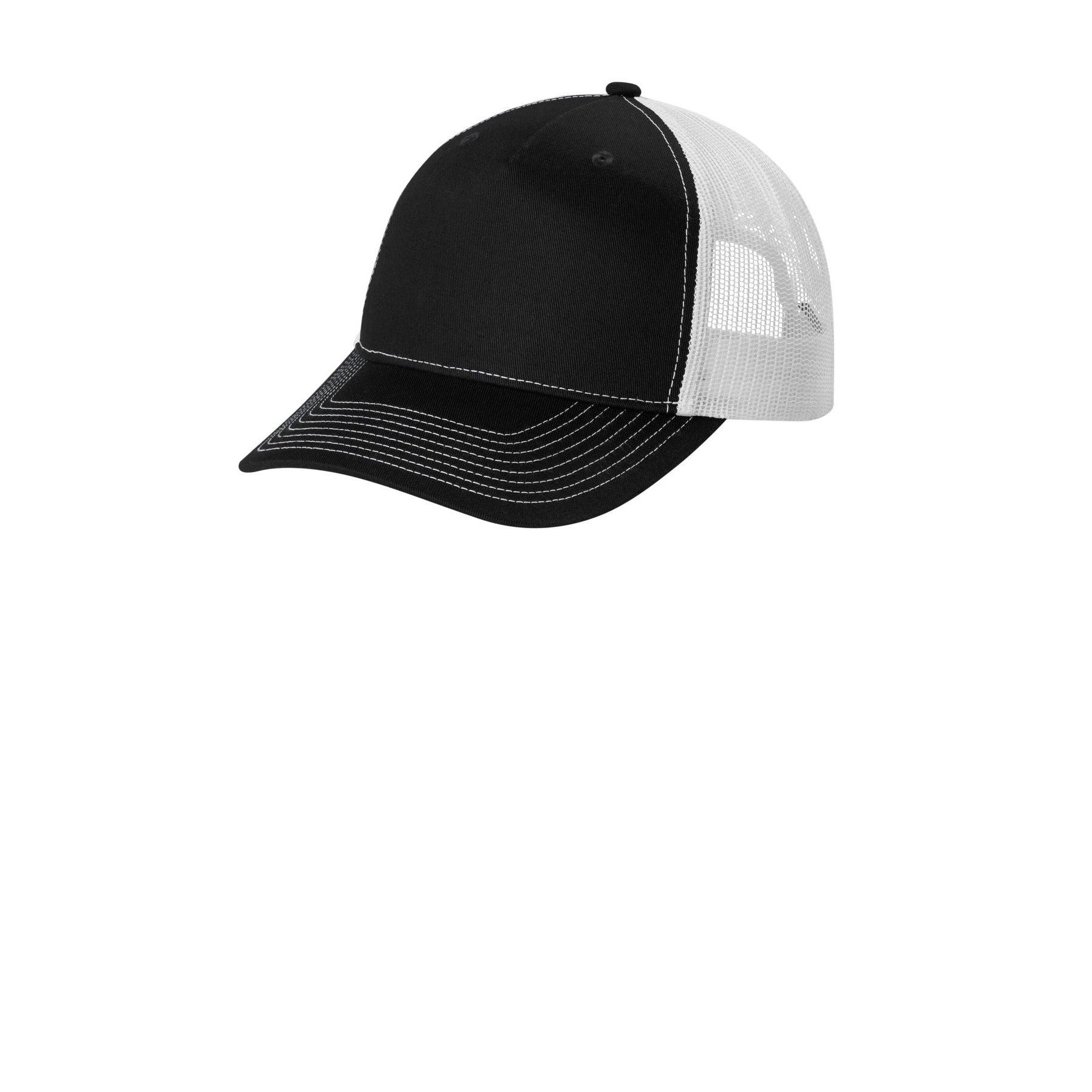 Port Authority-Port Authority® Snapback Five-Panel Trucker Cap C115-MedTech-2